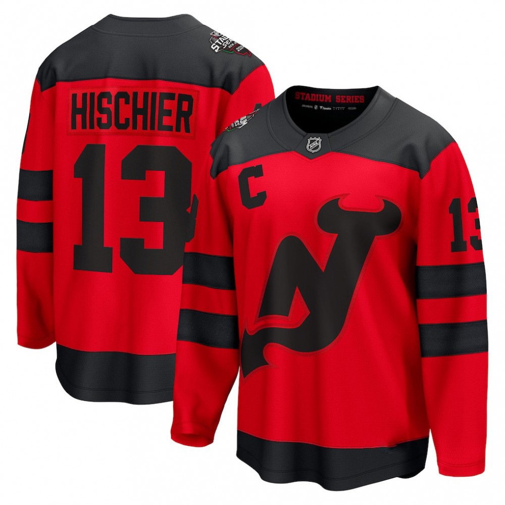 Nico Hischier New Jersey Devils 2024 NHL Stadium Series Breakaway Player Jersey – Red-Pro Kit Vault | Brand New 26/27 Sports Jerseys
